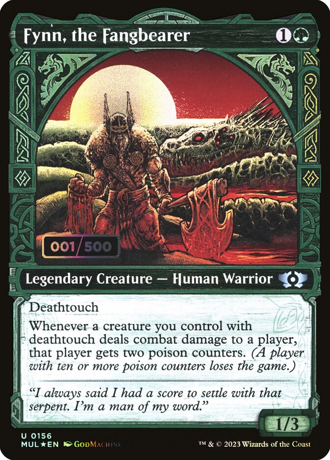 Fynn, o Portador da Presa / Fynn, the Fangbearer - Magic: The Gathering - MoxLand