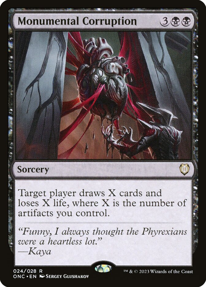 Corrupção Monumental / Monumental Corruption - Magic: The Gathering - MoxLand