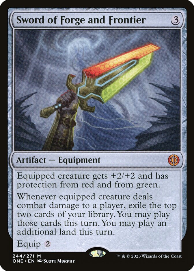 Espada de Forja e Fronteira / Sword of Forge and Frontier - Magic: The Gathering - MoxLand