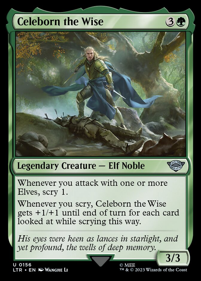 Celeborn, o Sábio / Celeborn the Wise - Magic: The Gathering - MoxLand