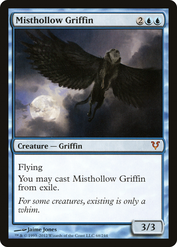 Grifo do Vale da Neblina / Misthollow Griffin - Magic: The Gathering - MoxLand