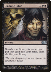 Tutor Diabólico / Diabolic Tutor - Magic: The Gathering - MoxLand
