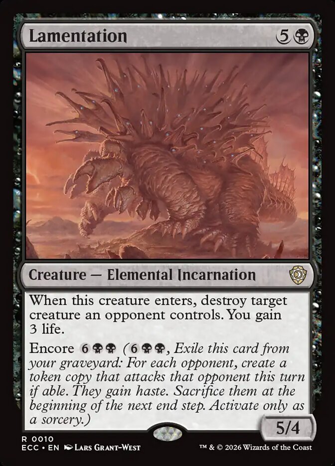 Lamentation - Magic: The Gathering - MoxLand