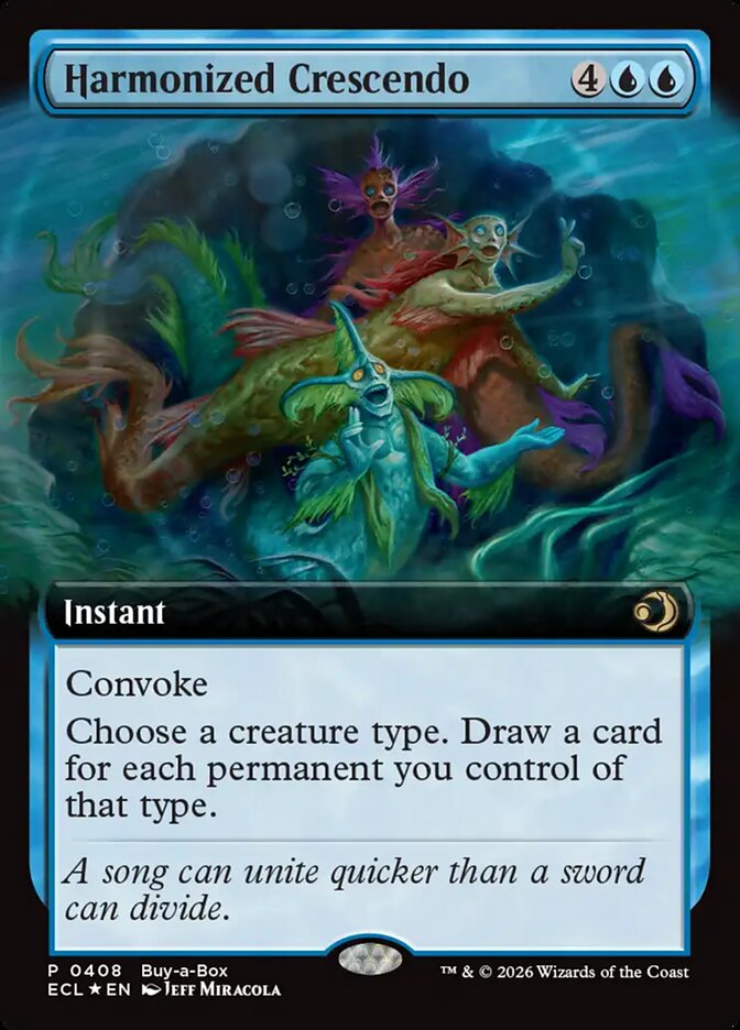 Crescendo Harmonizado / Harmonized Crescendo - Magic: The Gathering - MoxLand