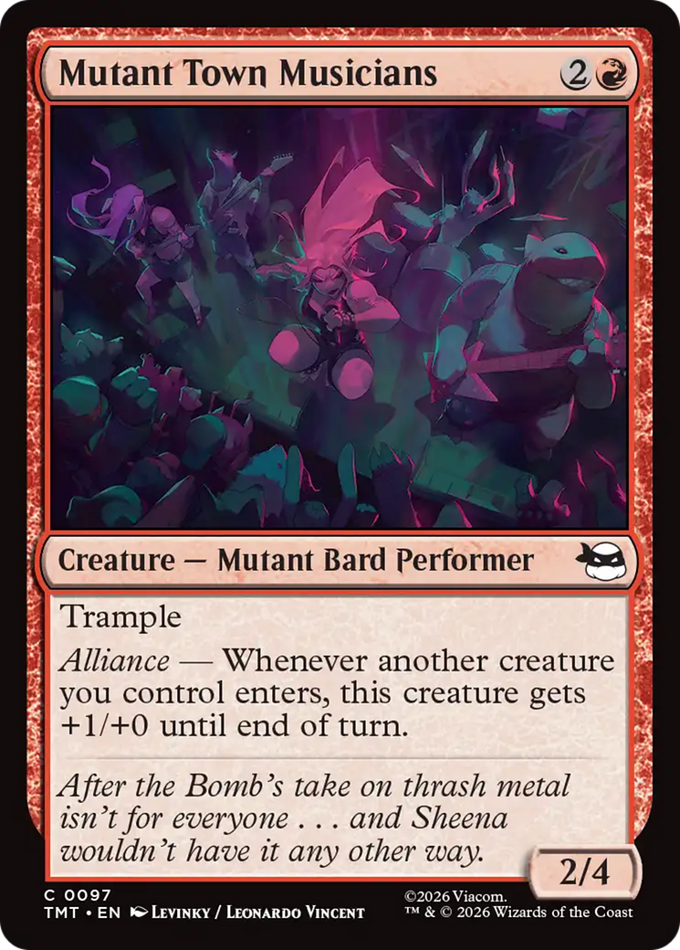 Mutant Town Musicians - Magic: The Gathering - MoxLand