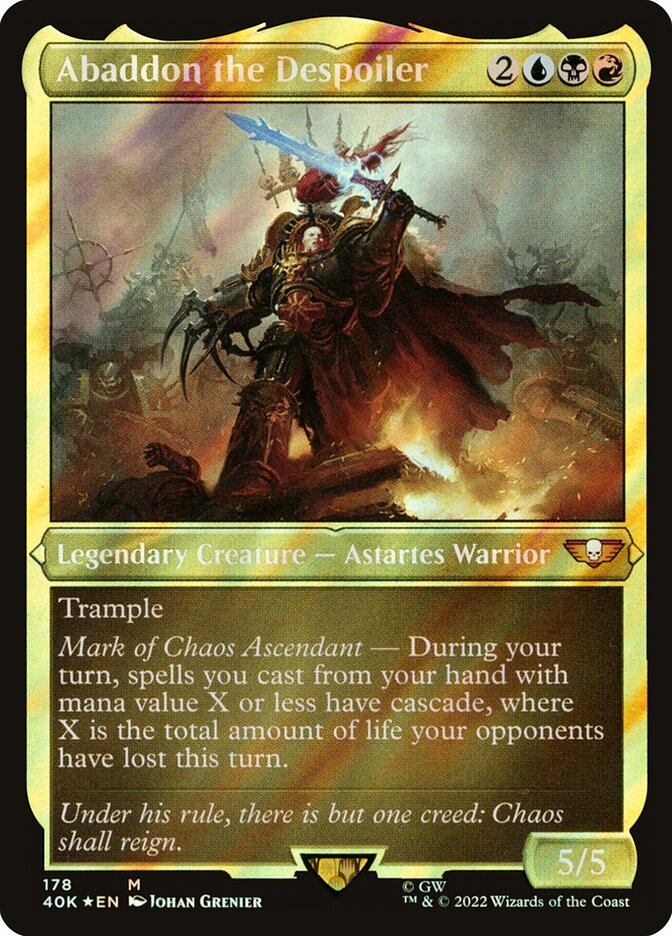 Abaddon the Despoiler - Magic: The Gathering - MoxLand