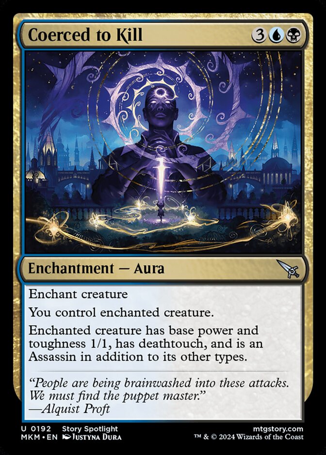 Coagido a Matar / Coerced to Kill - Magic: The Gathering - MoxLand