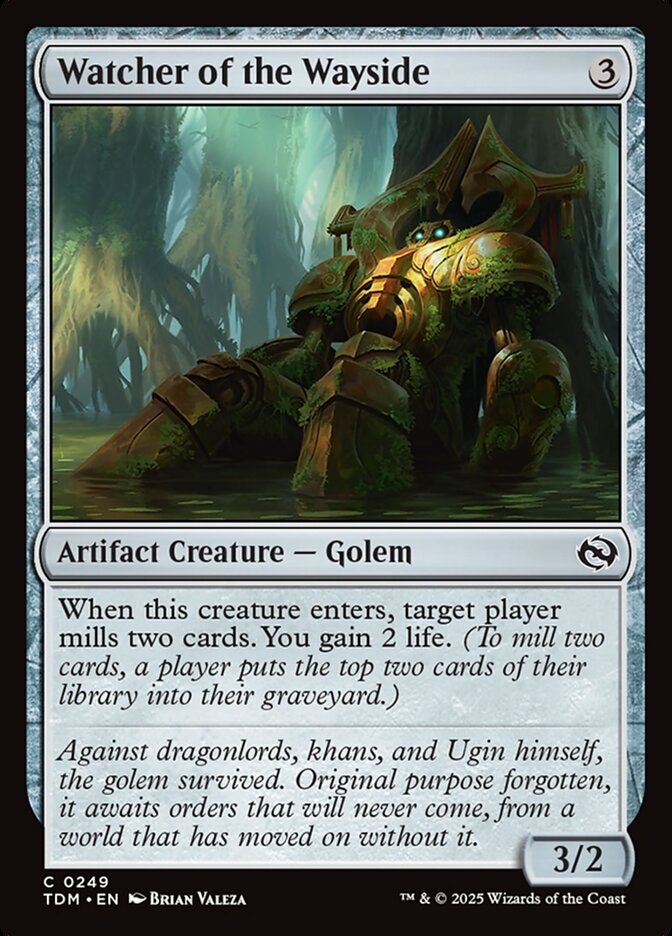 Vigia da Beira do Caminho / Watcher of the Wayside - Magic: The Gathering - MoxLand