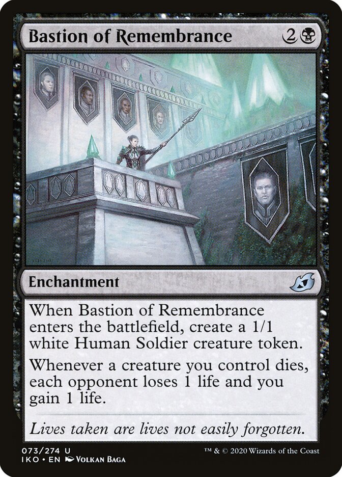 Bastião da Recordação / Bastion of Remembrance - Magic: The Gathering - MoxLand