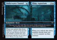 Túnel Submerso / Aquário Lodoso / Underwater Tunnel / Slimy Aquarium - Magic: The Gathering - MoxLand