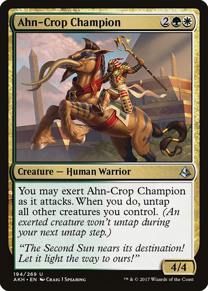 Campeão da Safra Ahn / Ahn-Crop Champion - Magic: The Gathering - MoxLand