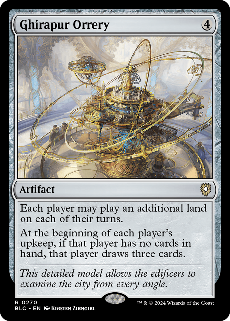 Planetário de Ghirapur / Ghirapur Orrery - Magic: The Gathering - MoxLand
