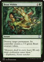 Fera Interior / Beast Within - Magic: The Gathering - MoxLand
