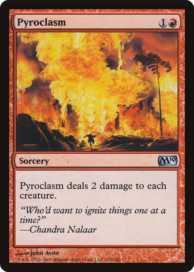 Piroclasma / Pyroclasm - Magic: The Gathering - MoxLand