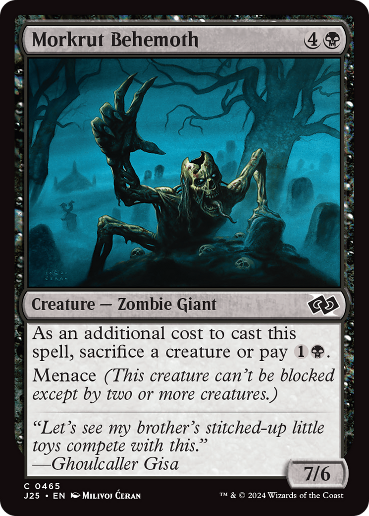 Behemoth do Morkrut / Morkrut Behemoth - Magic: The Gathering - MoxLand