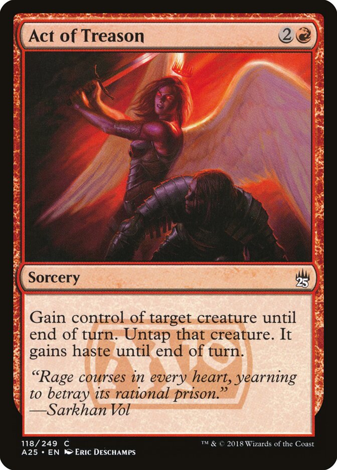 Ato de Traição / Act of Treason - Magic: The Gathering - MoxLand