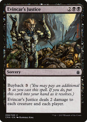 Justiça do Evincar / Evincar's Justice - Magic: The Gathering - MoxLand