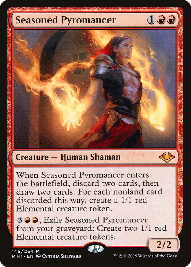 Piromante Experiente / Seasoned Pyromancer - Magic: The Gathering - MoxLand