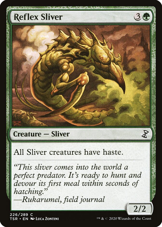Fractius com Reflexo / Reflex Sliver - Magic: The Gathering - MoxLand