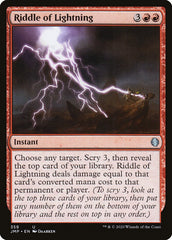Enigma do Relâmpago / Riddle of Lightning - Magic: The Gathering - MoxLand