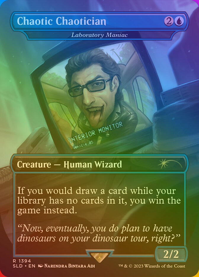 Maníaco do Laboratório / Laboratory Maniac - Magic: The Gathering - MoxLand