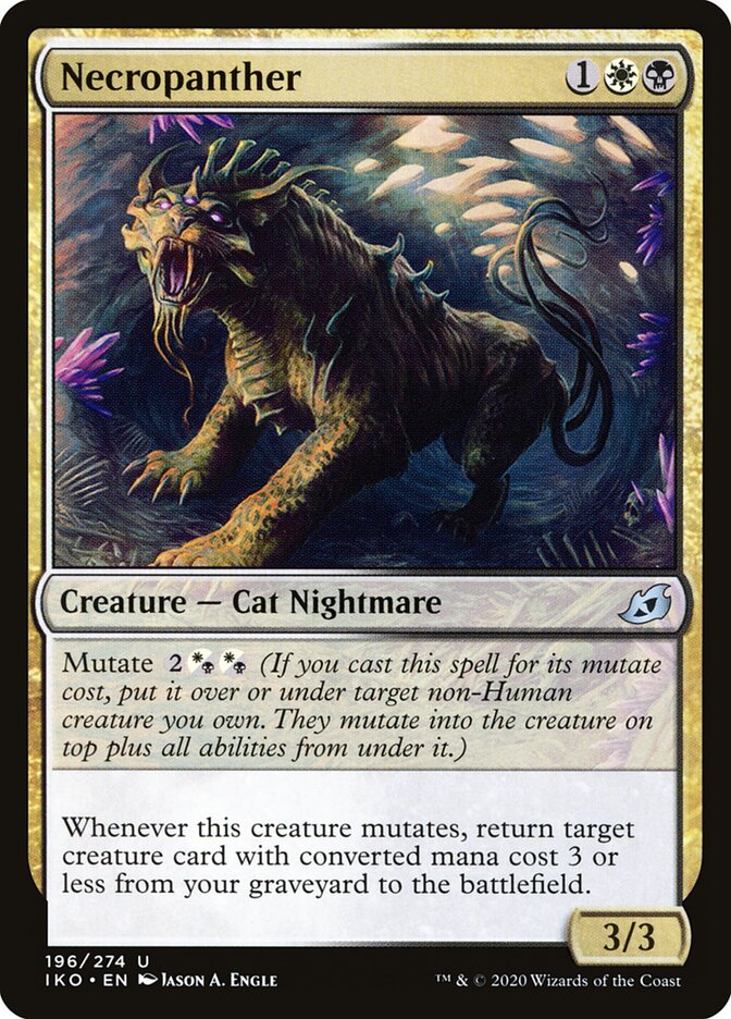 Necropantera / Necropanther - Magic: The Gathering - MoxLand