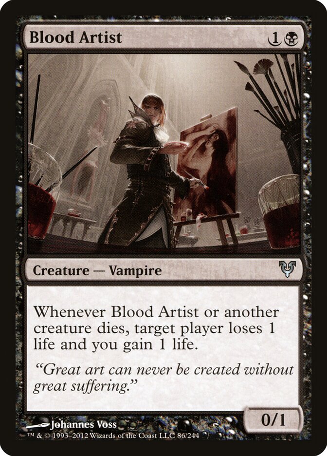 Artista do Sangue / Blood Artist - Magic: The Gathering - MoxLand