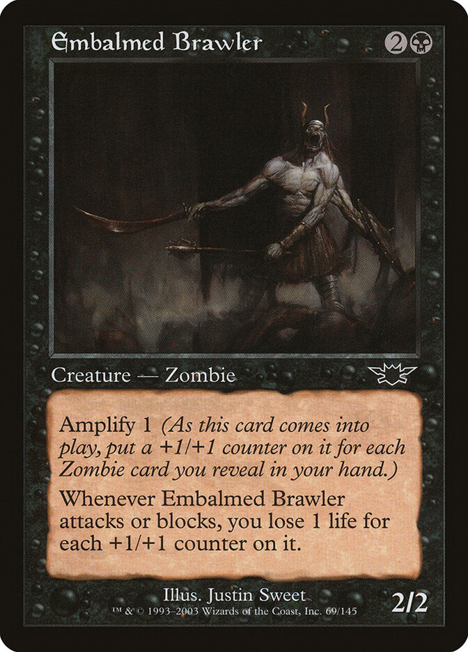 Rufião Embalsamado / Embalmed Brawler - Magic: The Gathering - MoxLand