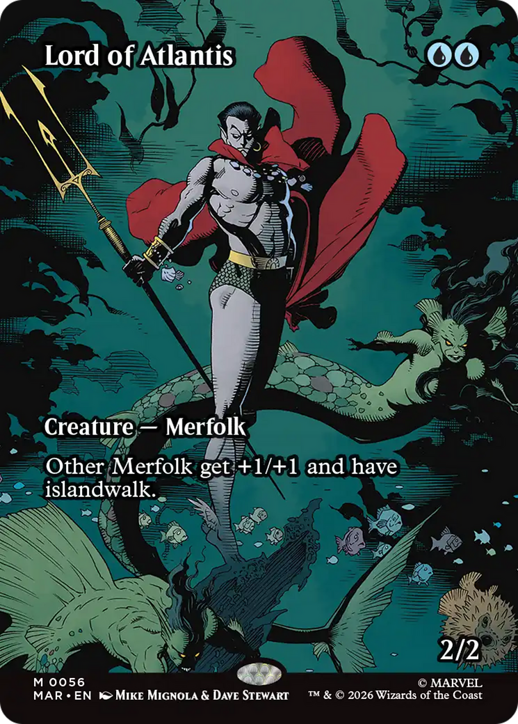 Senhor da Atlântida / Lord of Atlantis - Magic: The Gathering - MoxLand