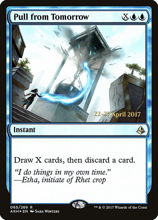 Puxar do Amanhã / Pull from Tomorrow - Magic: The Gathering - MoxLand