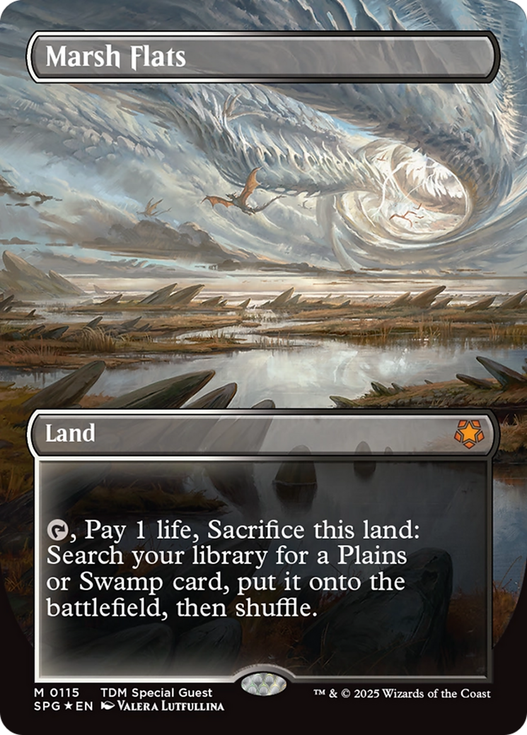 Planície Pantanosa / Marsh Flats - Magic: The Gathering - MoxLand