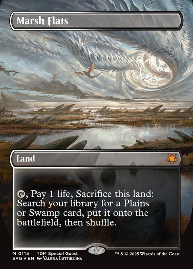 Planície Pantanosa / Marsh Flats - Magic: The Gathering - MoxLand