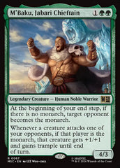 M'Baku, Jabari Chieftain - Magic: The Gathering - MoxLand