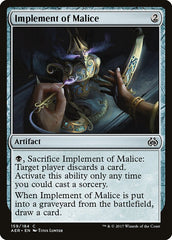 Implemento de Malícia / Implement of Malice - Magic: The Gathering - MoxLand