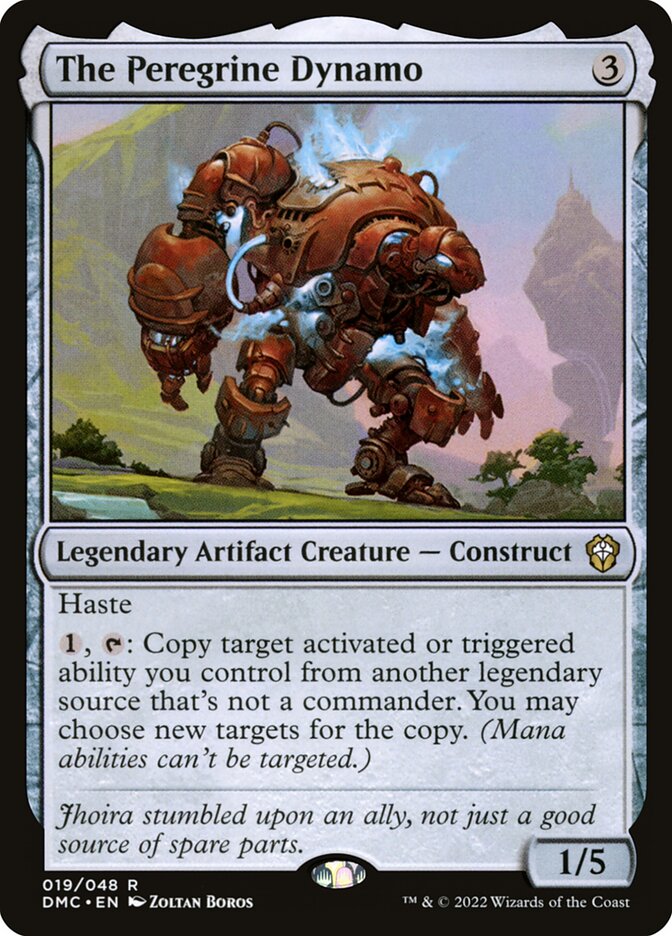 O Dínamo Peregrino / The Peregrine Dynamo - Magic: The Gathering - MoxLand