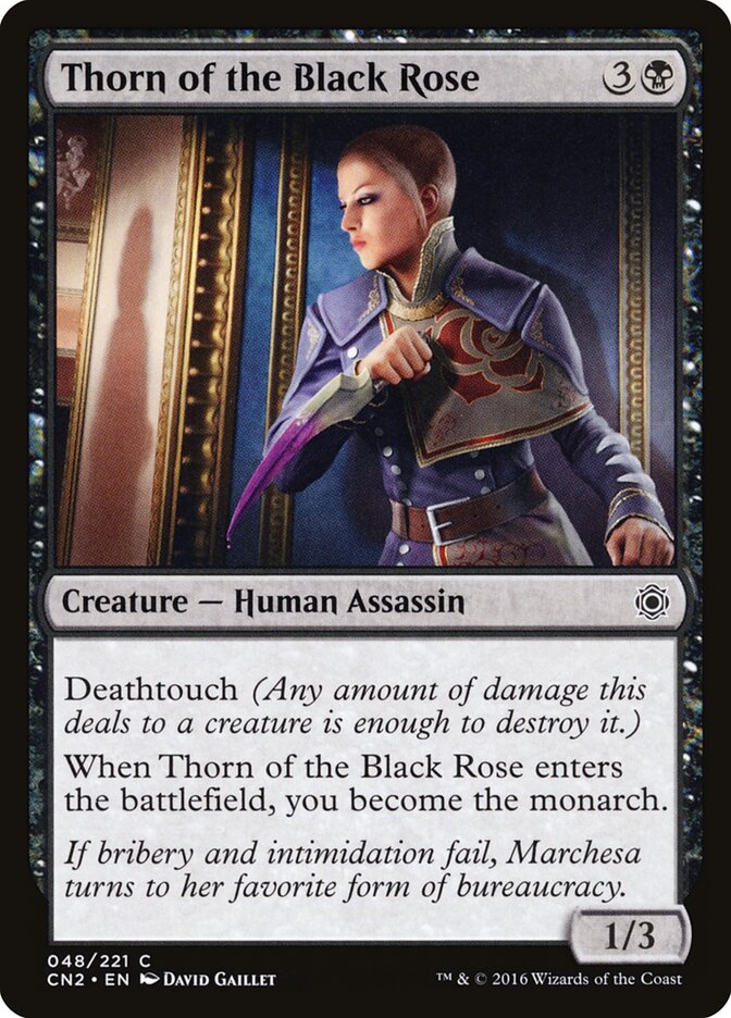 Thorn of the Black Rose - Magic: The Gathering - MoxLand