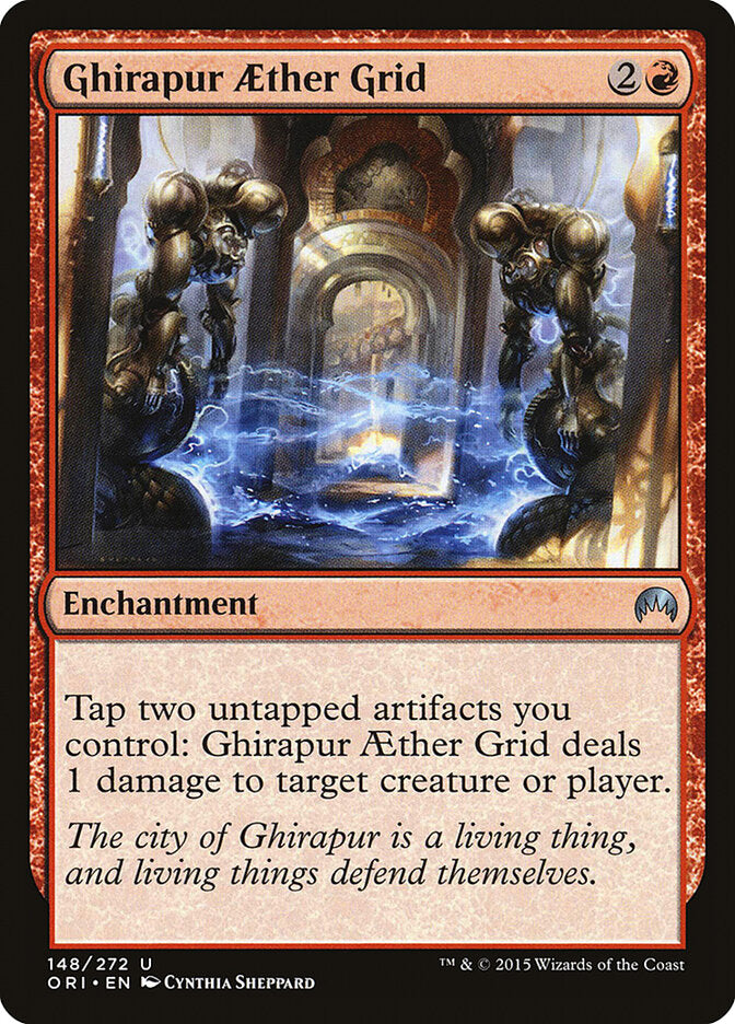 Grade de Éter de Ghirapur / Ghirapur Æther Grid - Magic: The Gathering - MoxLand