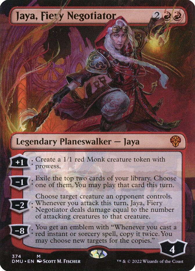 Jaya, Negociadora Flamejante / Jaya, Fiery Negotiator - Magic: The Gathering - MoxLand
