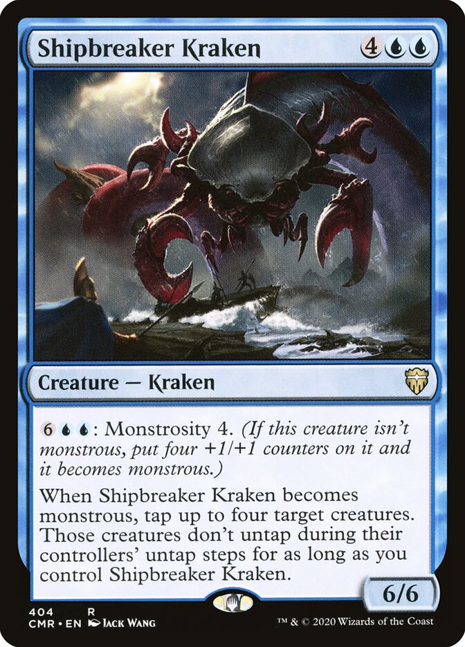 Kraken Esmagador de Navios / Shipbreaker Kraken - Magic: The Gathering - MoxLand