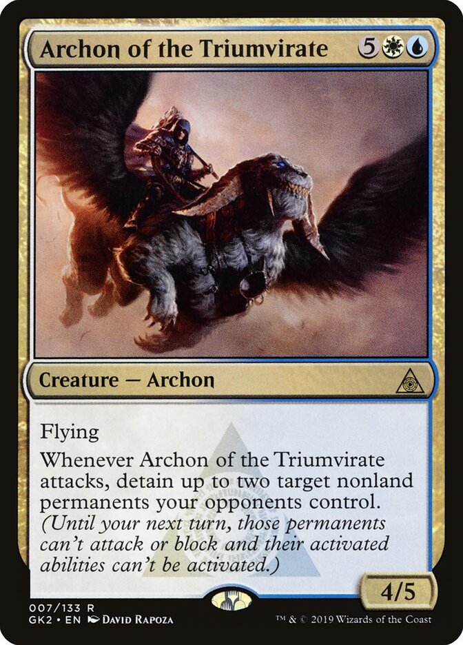 Arconte do Triunvirato / Archon of the Triumvirate - Magic: The Gathering - MoxLand