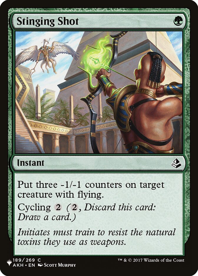 Tiro Pungente / Stinging Shot - Magic: The Gathering - MoxLand
