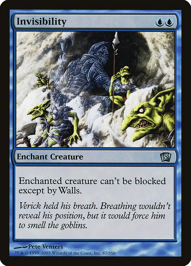 Invisibilidade / Invisibility - Magic: The Gathering - MoxLand