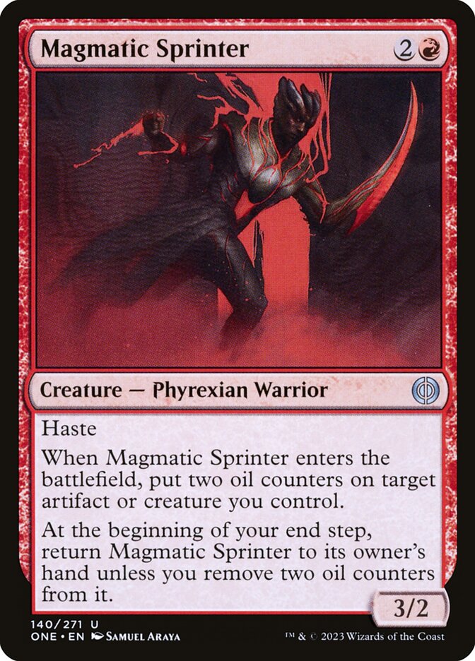 Corredor Magmático / Magmatic Sprinter - Magic: The Gathering - MoxLand
