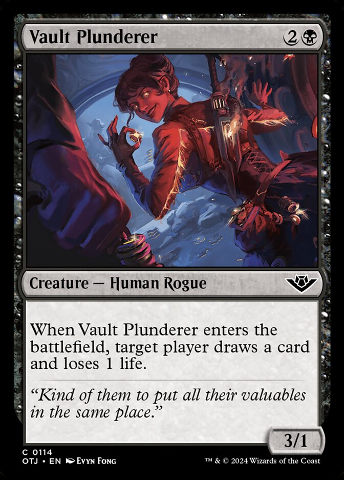 Saqueadora de Cofres / Vault Plunderer - Magic: The Gathering - MoxLand