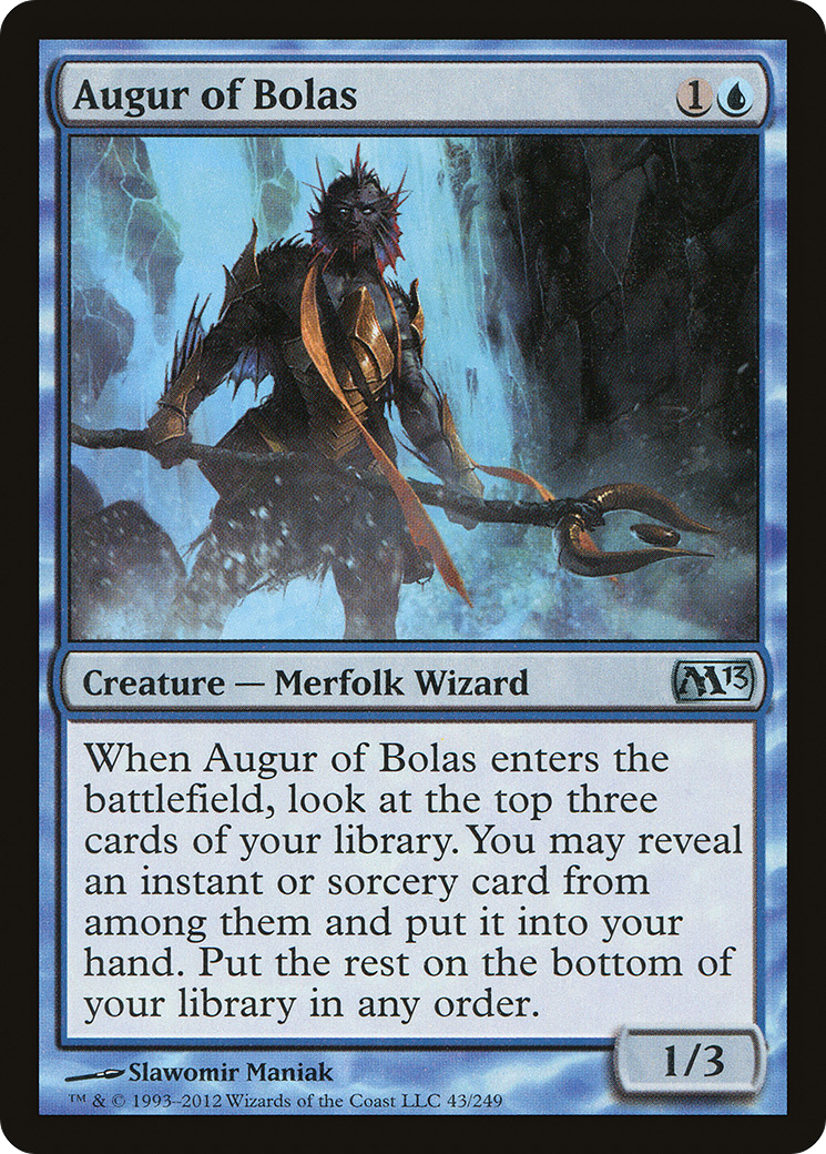 Áugure de Nicol Bolas / Augur of Bolas - Magic: The Gathering - MoxLand