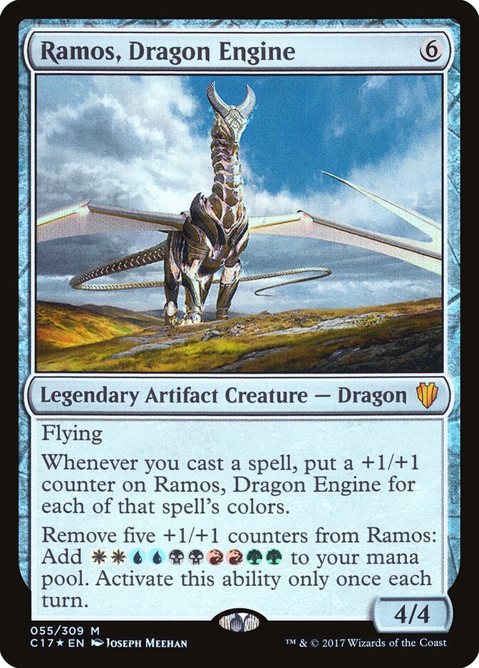 Ramos, Dragão Mecânico / Ramos, Dragon Engine - Magic: The Gathering - MoxLand