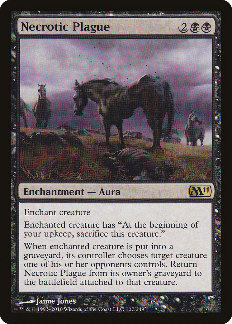 Praga Necrótica / Necrotic Plague - Magic: The Gathering - MoxLand