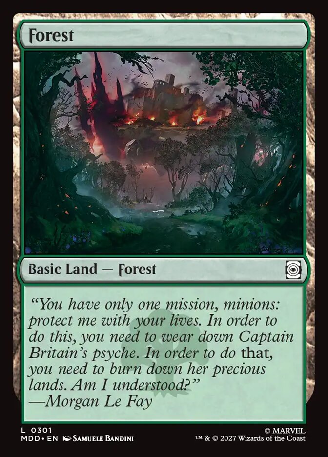 Floresta / Forest - Magic: The Gathering - MoxLand