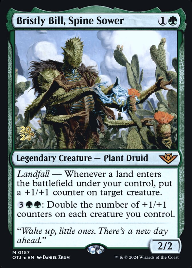 Bill Espeto, Semeador de Espinhos / Bristly Bill, Spine Sower - Magic: The Gathering - MoxLand