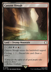 Lamaçal do Desfiladeiro / Canyon Slough - Magic: The Gathering - MoxLand